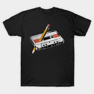 Cassette tape, vintage, 80s T-Shirt